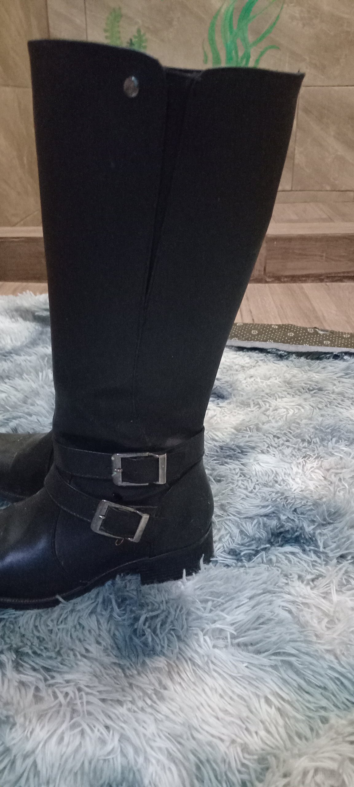 Botas Color Negro