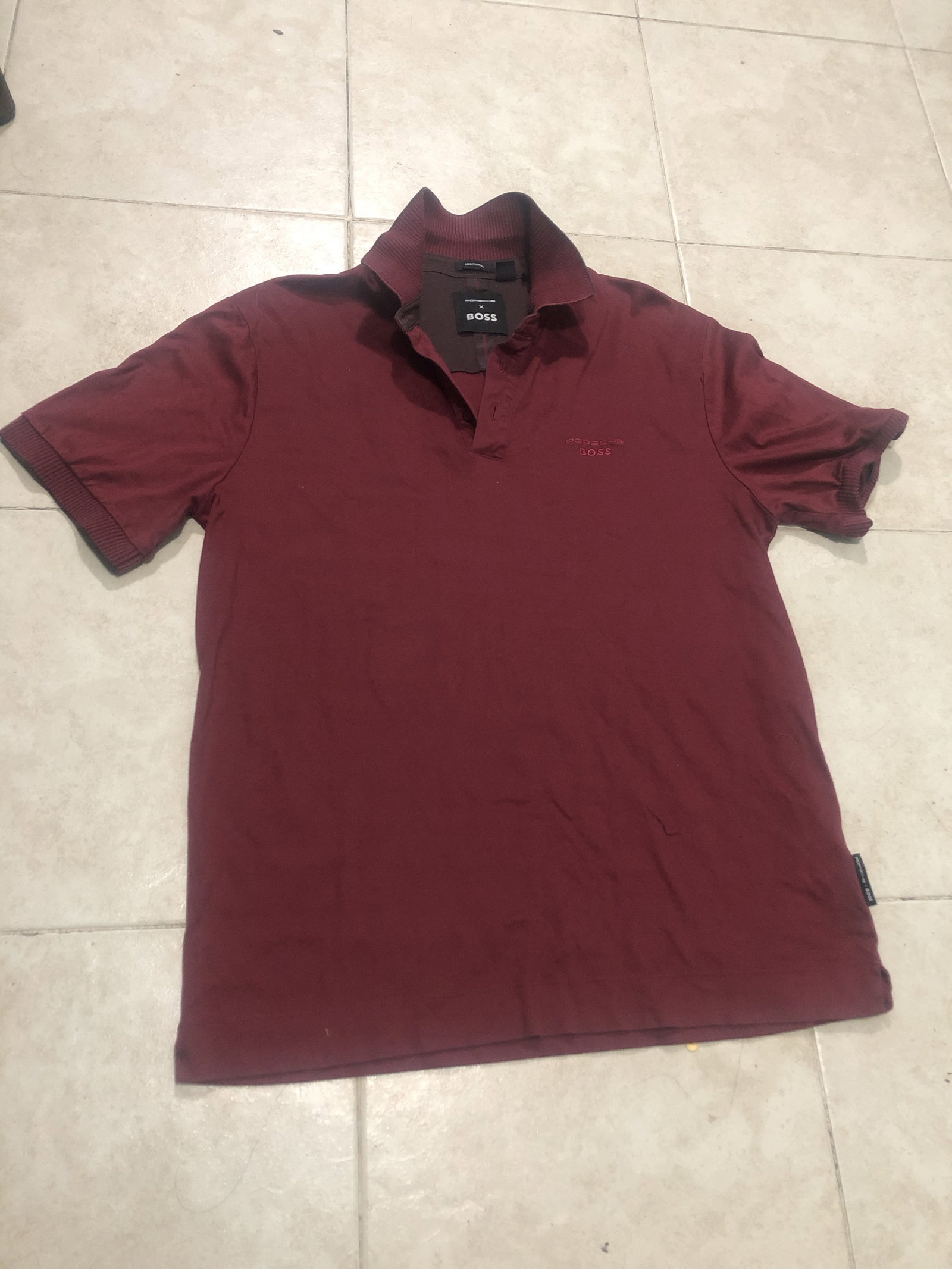 Playeras tipo Polo varias marcas M/L en estado regular