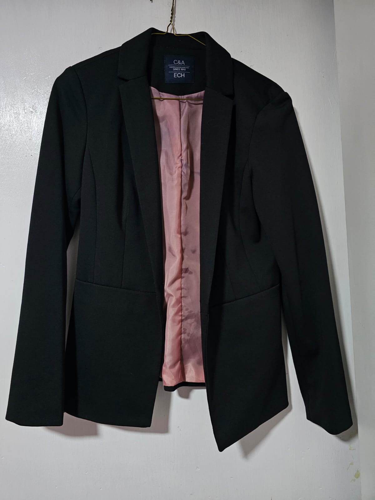 Saco Negro C&A Talla ECH en Buen Estado