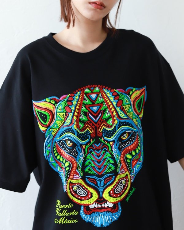 Playera Jaguar Neon Puerto Vallarta - Nueva