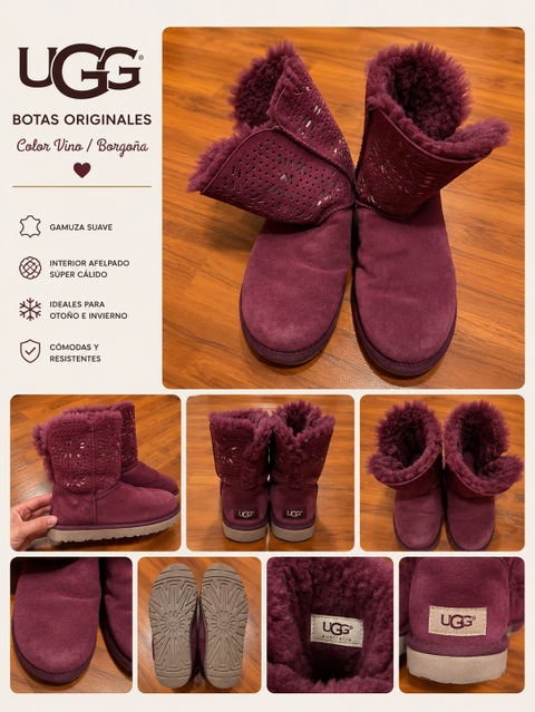 Botas Ugg moradas