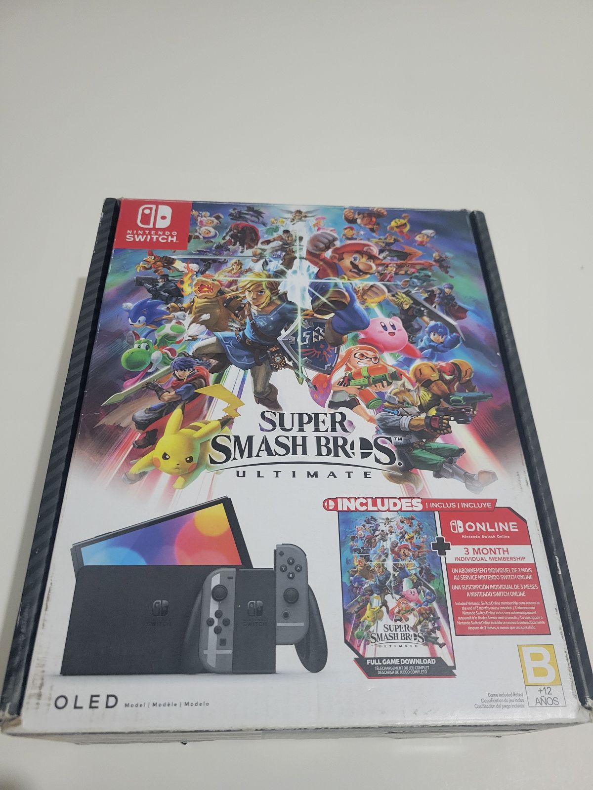 Nintendo Switch OLED Edición Especial Super Smash Bros Ultimate