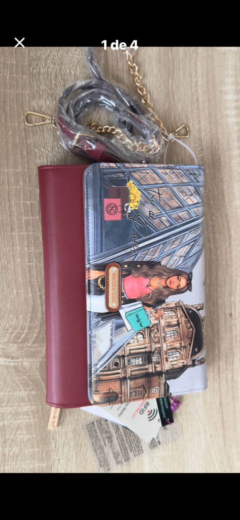 Cartera Nicole Lee original 'Tour de Paris'