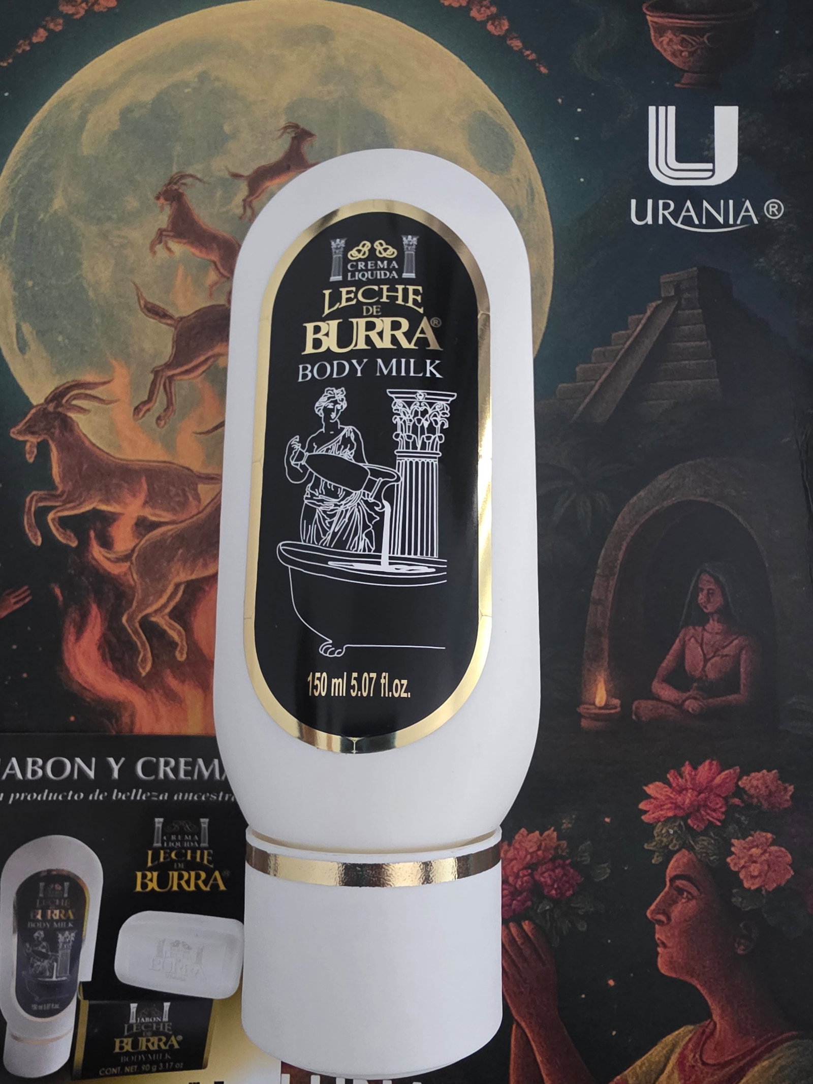 Crema Leche de Burra Original Urania 150 ml