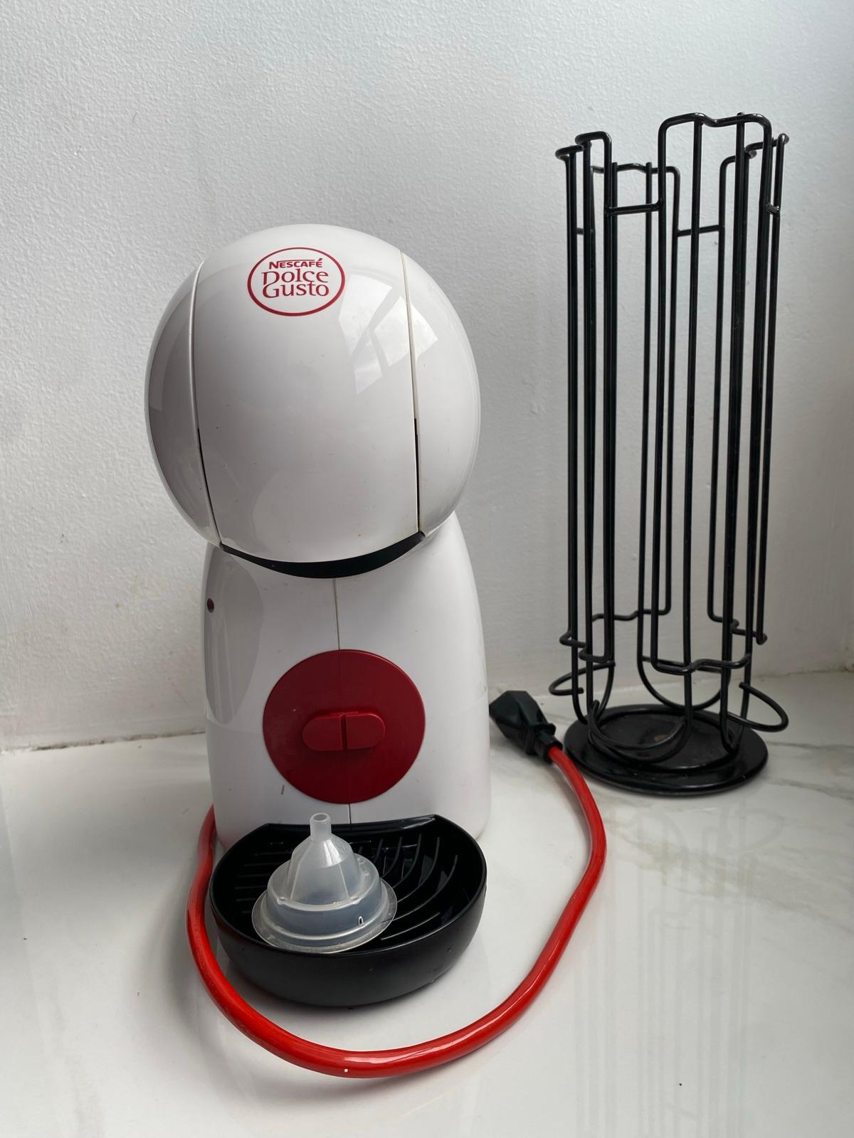 Cafetera Dolce Gusto Piccolo XS Blanca + porta cápsulas