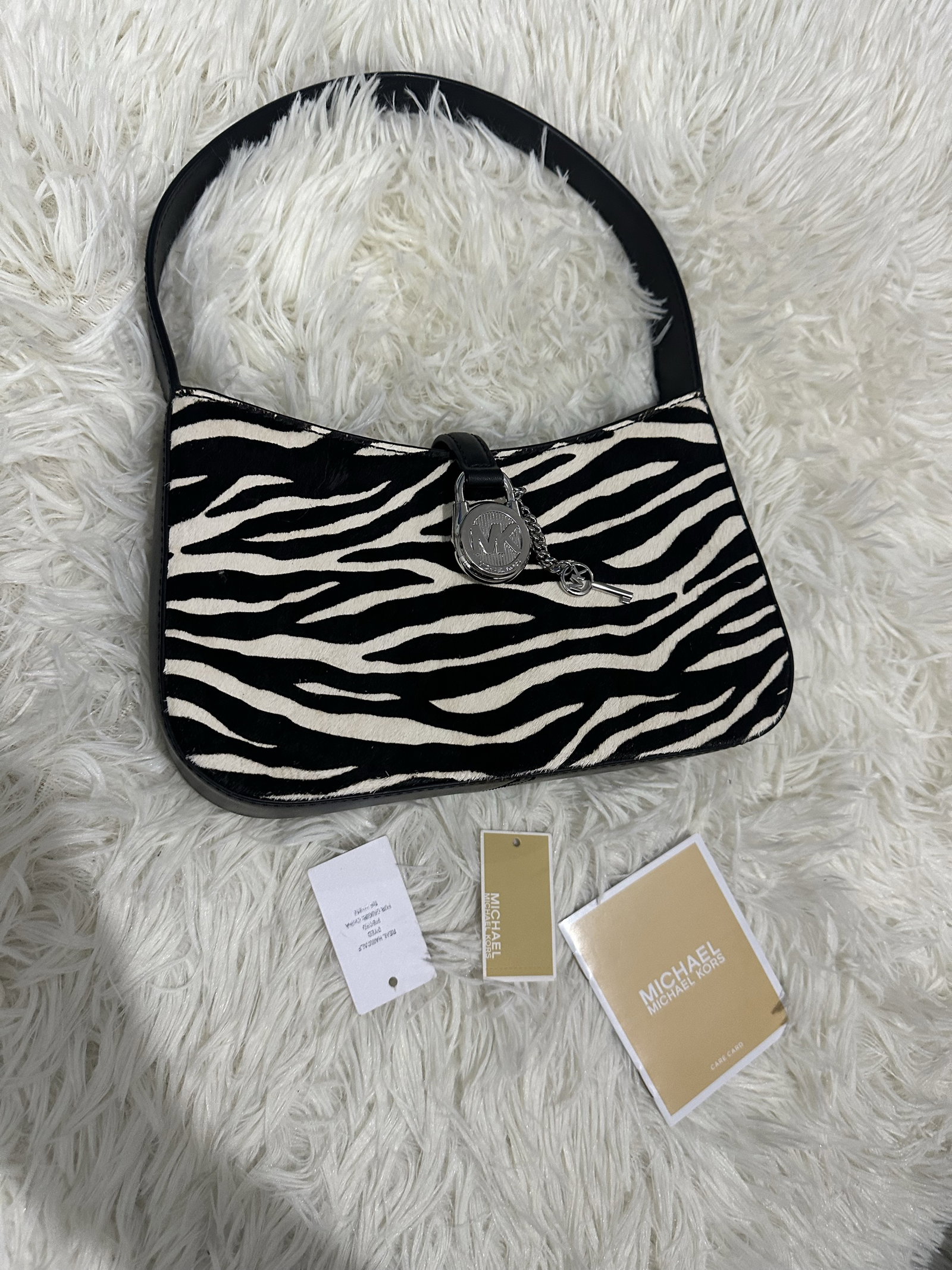 Bolsa de hombro Michael Kors original animal print 