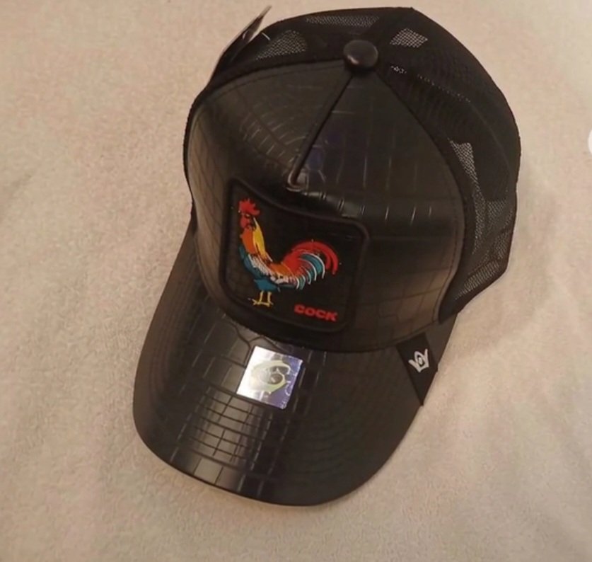 Gorra Gallo Negra Nueva