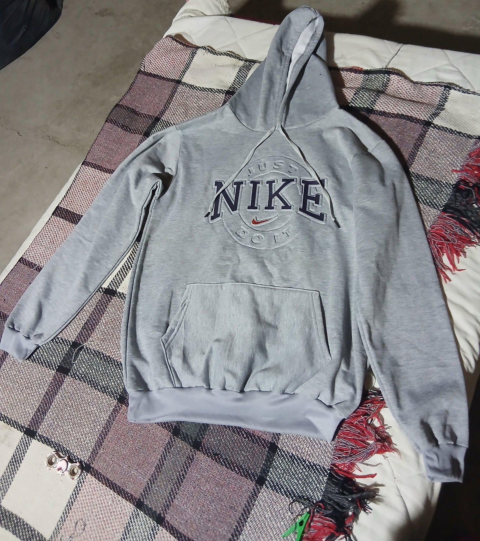 Sudadera con Capucha Nike Gris