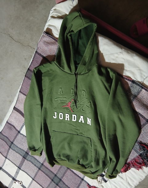 Sudadera con Capucha Jordan Flight Verde