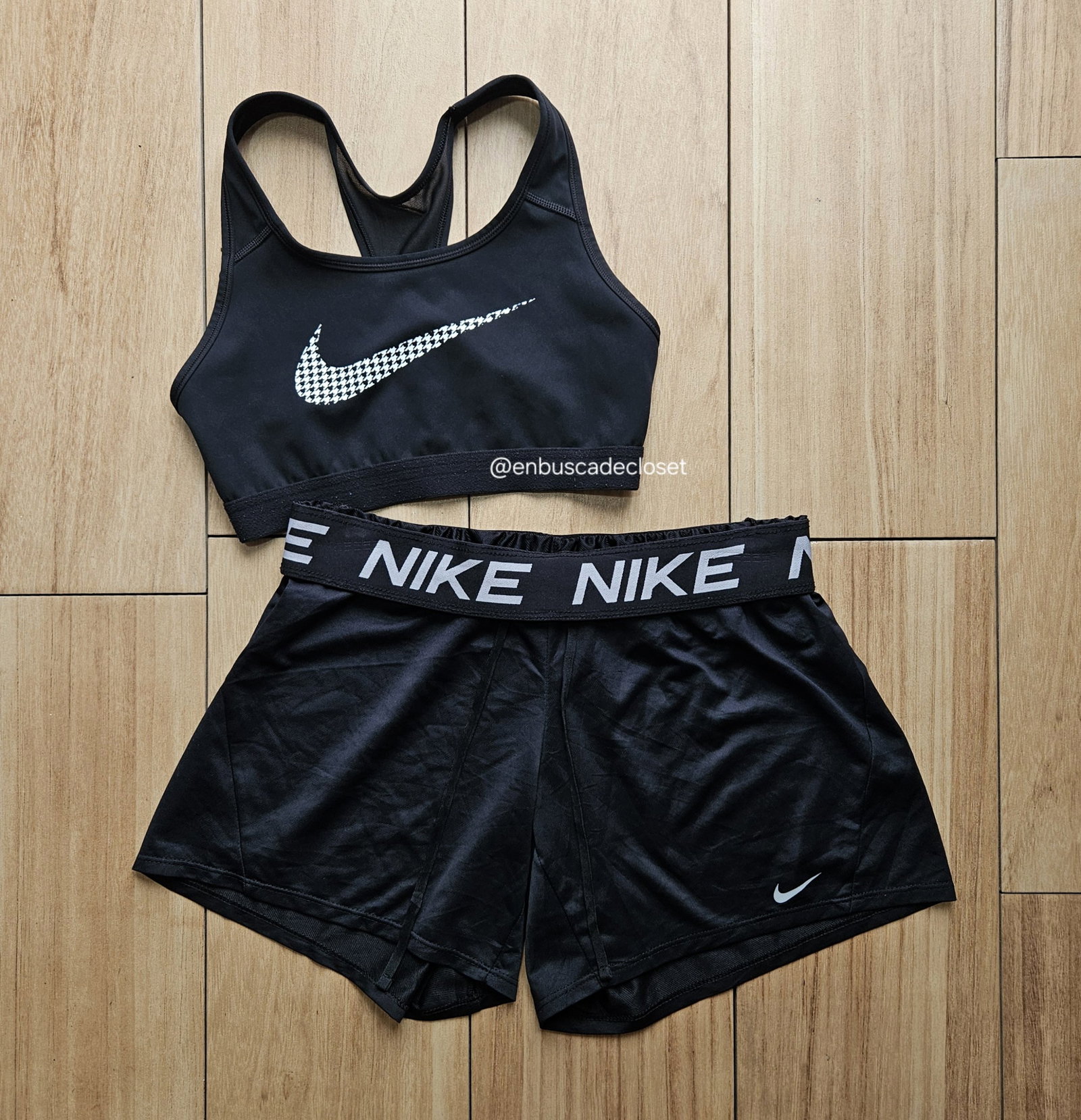 SET NIKE (TOP Y SHORT DEPORTIVO) TALLA CH