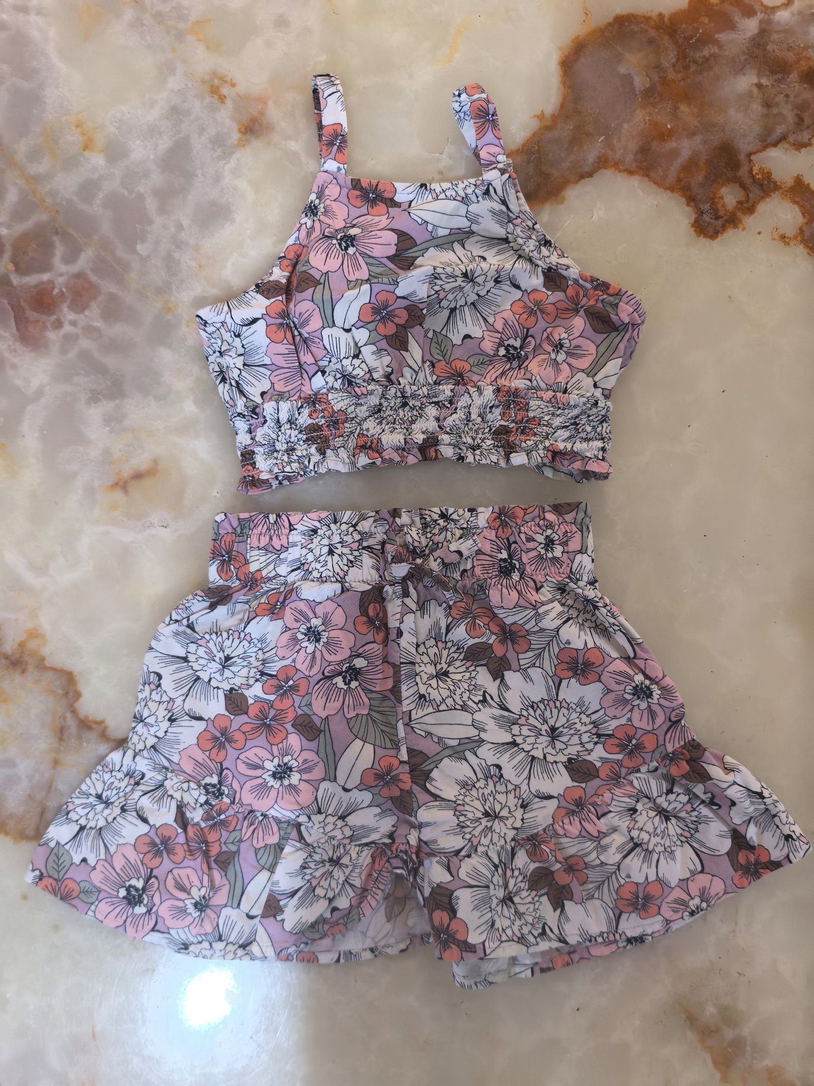 Conjunto Blusa y Short para Niña