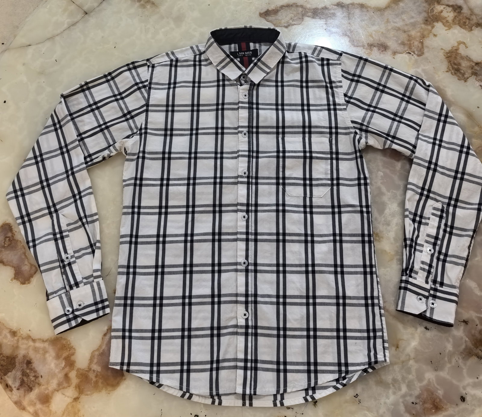Camisa Lmn Man Talla S a Rayas