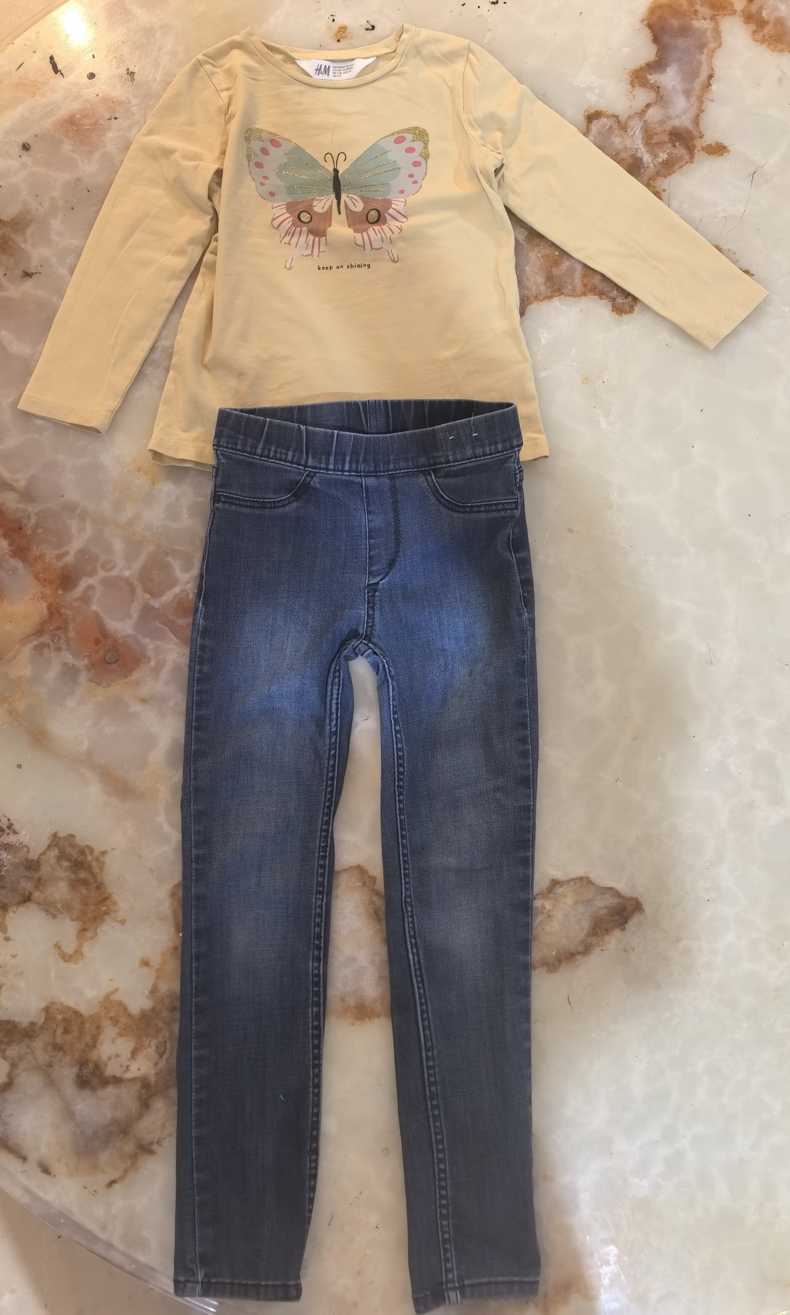 Conjunto Blusa y Pantalón H&M para Niña