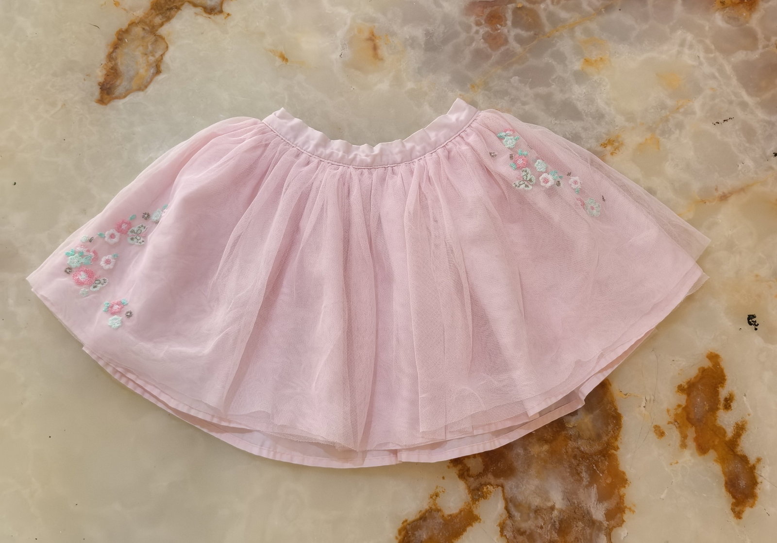 Falda Carter's Rosa Talla 4 Años - Como Nueva