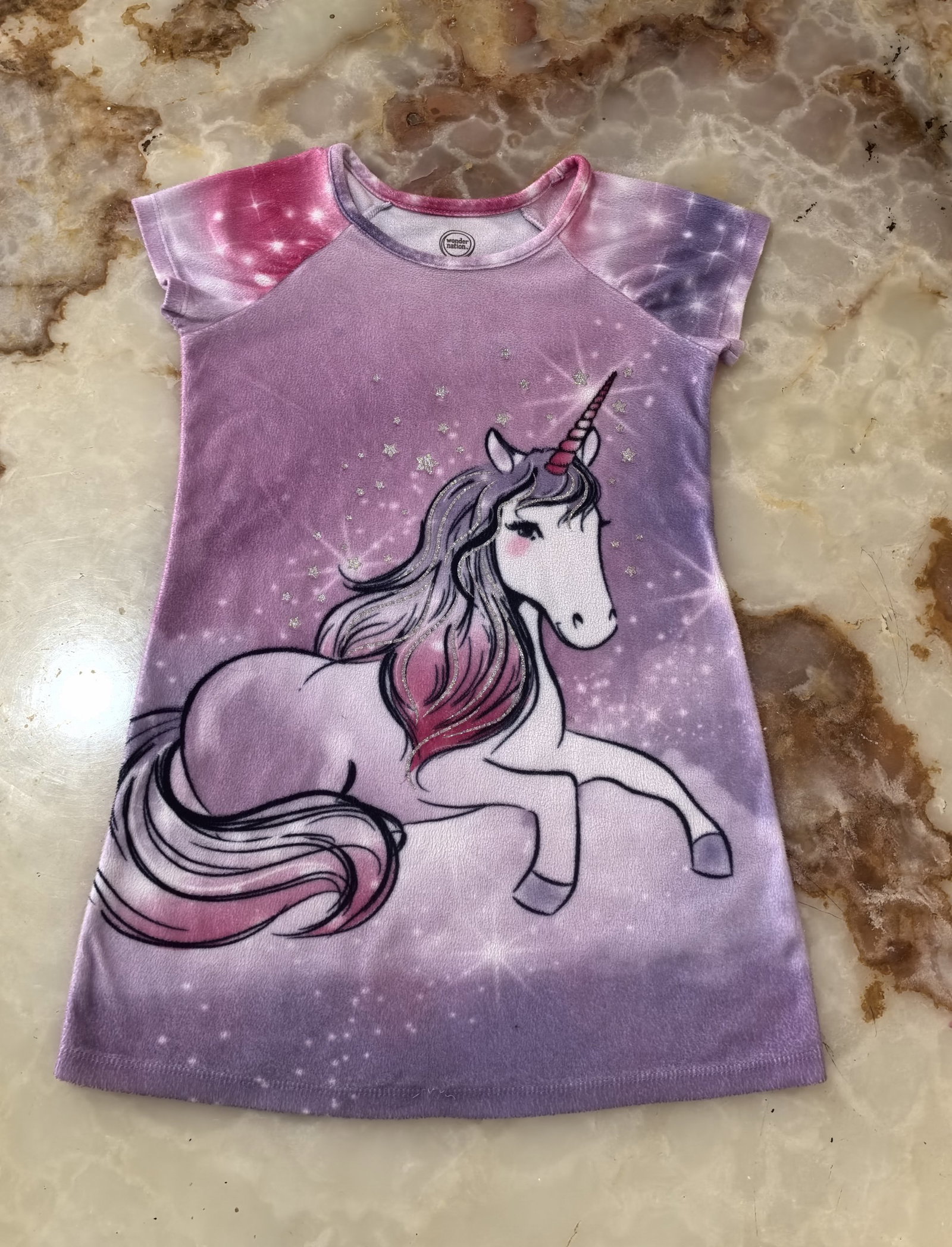 Vestido Wonder Nation Talla 4-5 Años con Unicornio