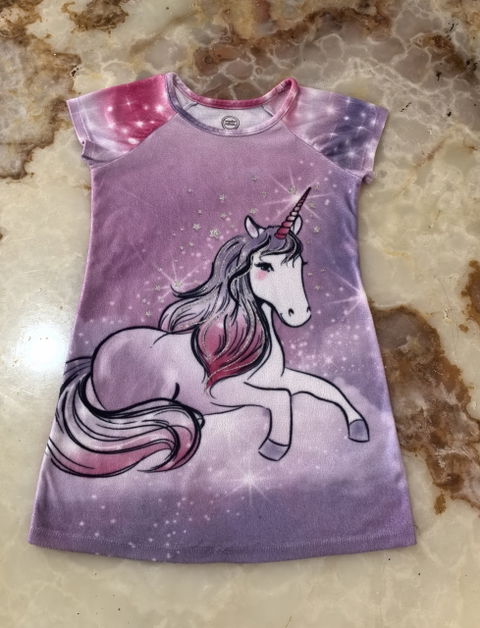 Vestido Wonder Nation Talla 4-5 Años con Unicornio