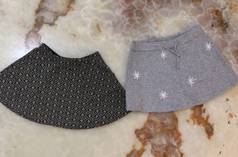 Conjunto de Faldas Zara y Free Assembly - 4-5 años