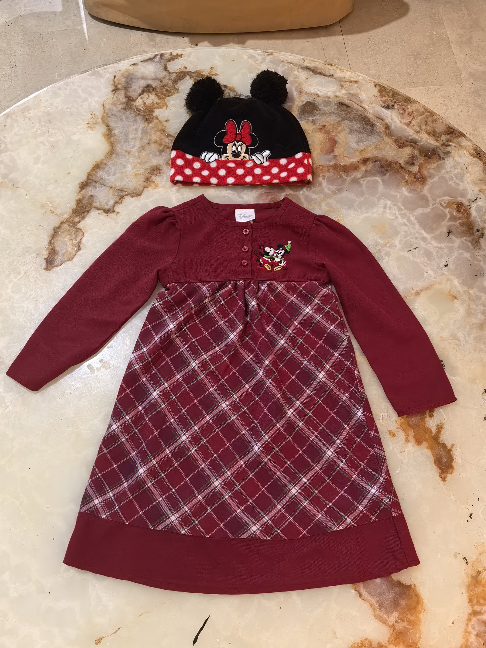 Vestido y gorro Disney Minnie Mouse