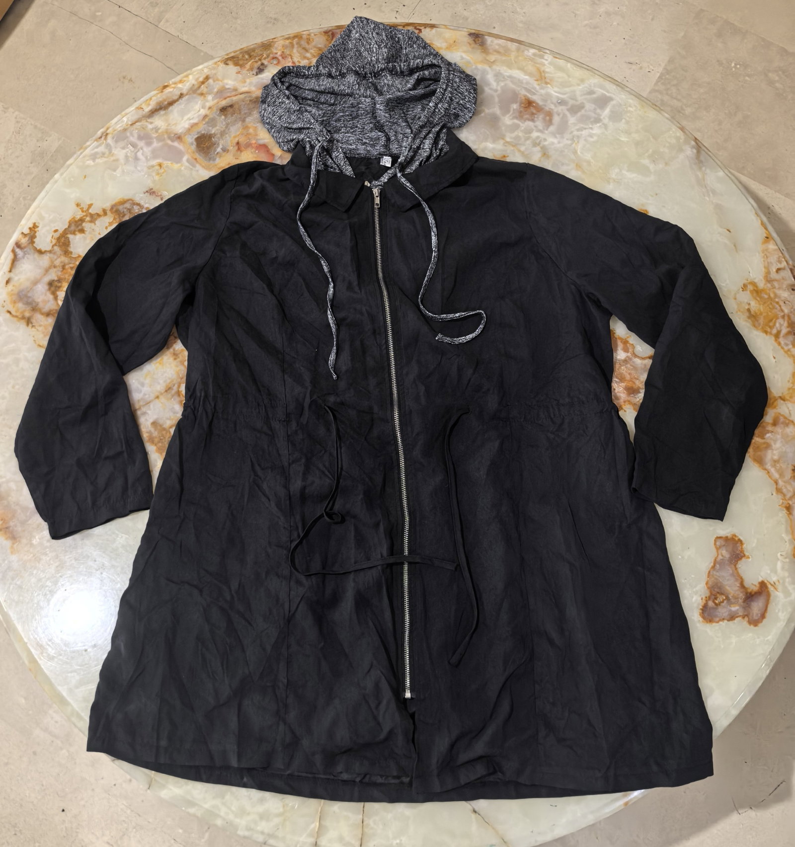 Gabardina Fashion 4XL con Capucha