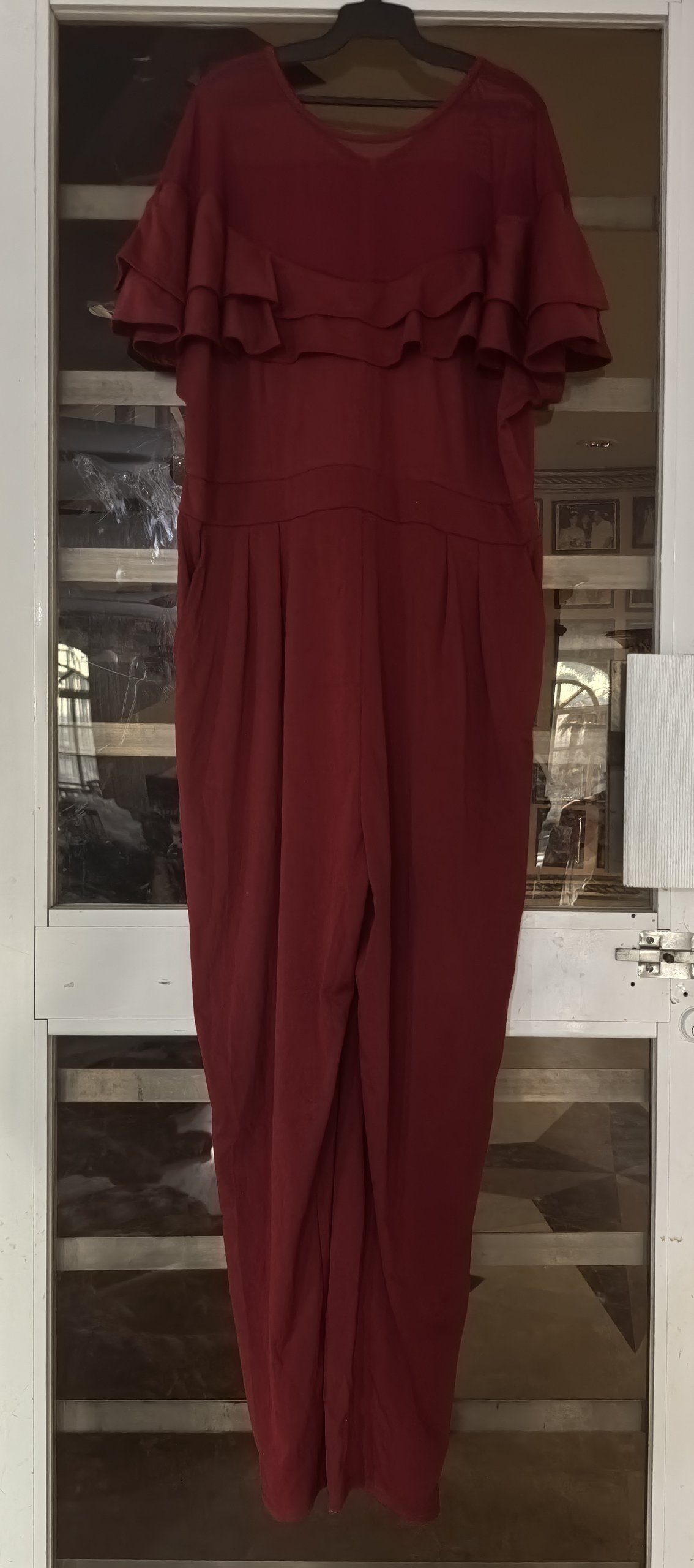 Palazo Rojo Talla 5XL Nuevo