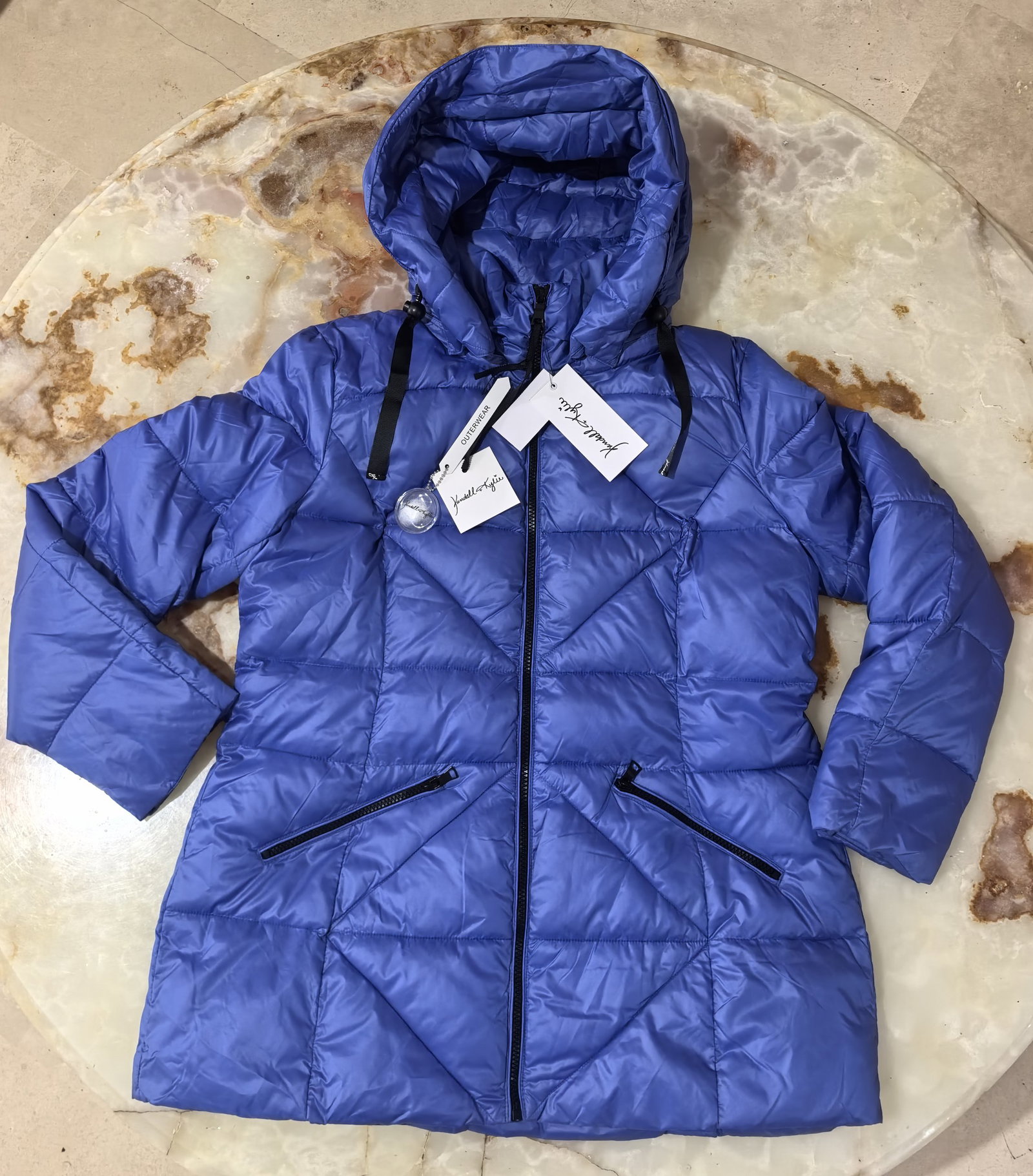Chamarra Kendall + Kylie Nueva Azul Talla L