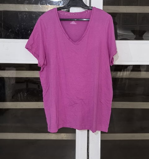 Playera Hue XL Color Rosa con Micro Hoyito