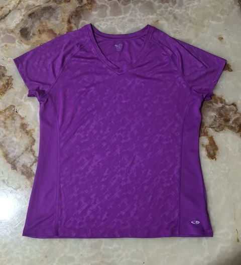 Blusa Champion XL, Nueva, Color Púrpura
