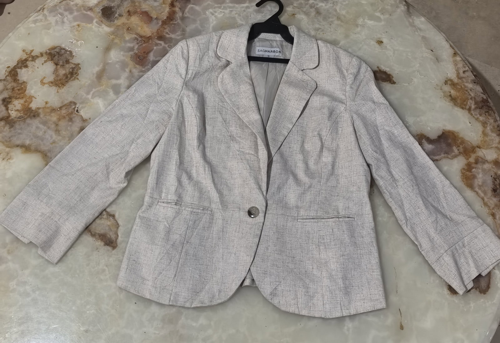 Blazer-Saco Saghabor Mujer Talla 10 Nuevo