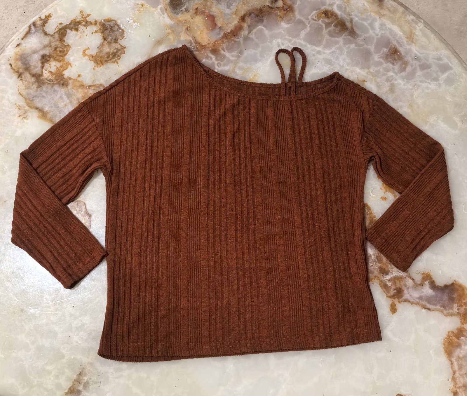 Blusa Naranja Shein Talla M