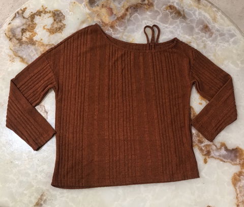 Blusa Naranja Shein Talla M