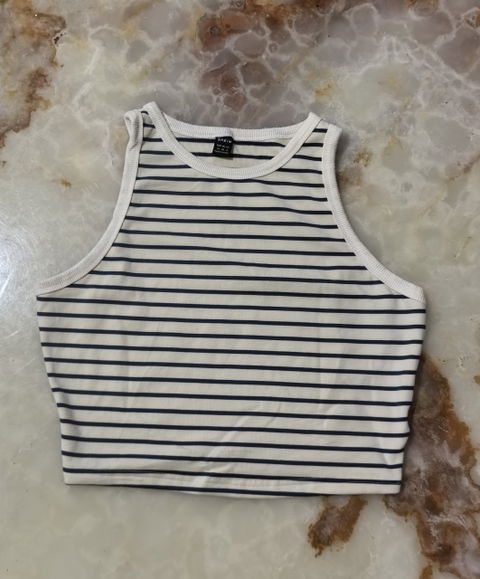 Crop Top Shein a Rayas - Talla Medium