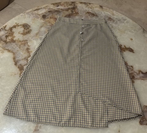 Falda Shein de cuadros, talla Small