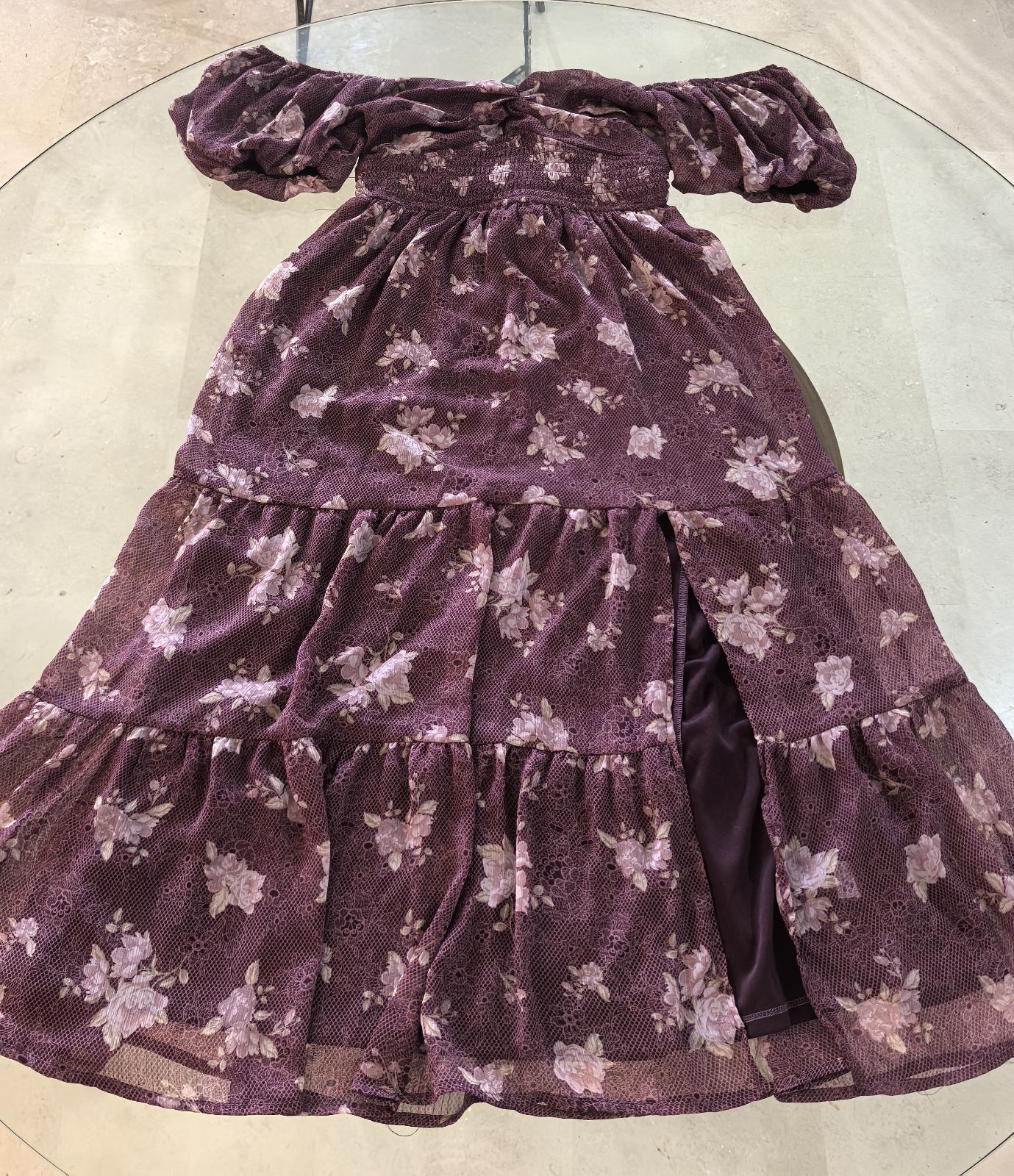 Vestido Trixxi con abertura en pierna - Talla Medium
