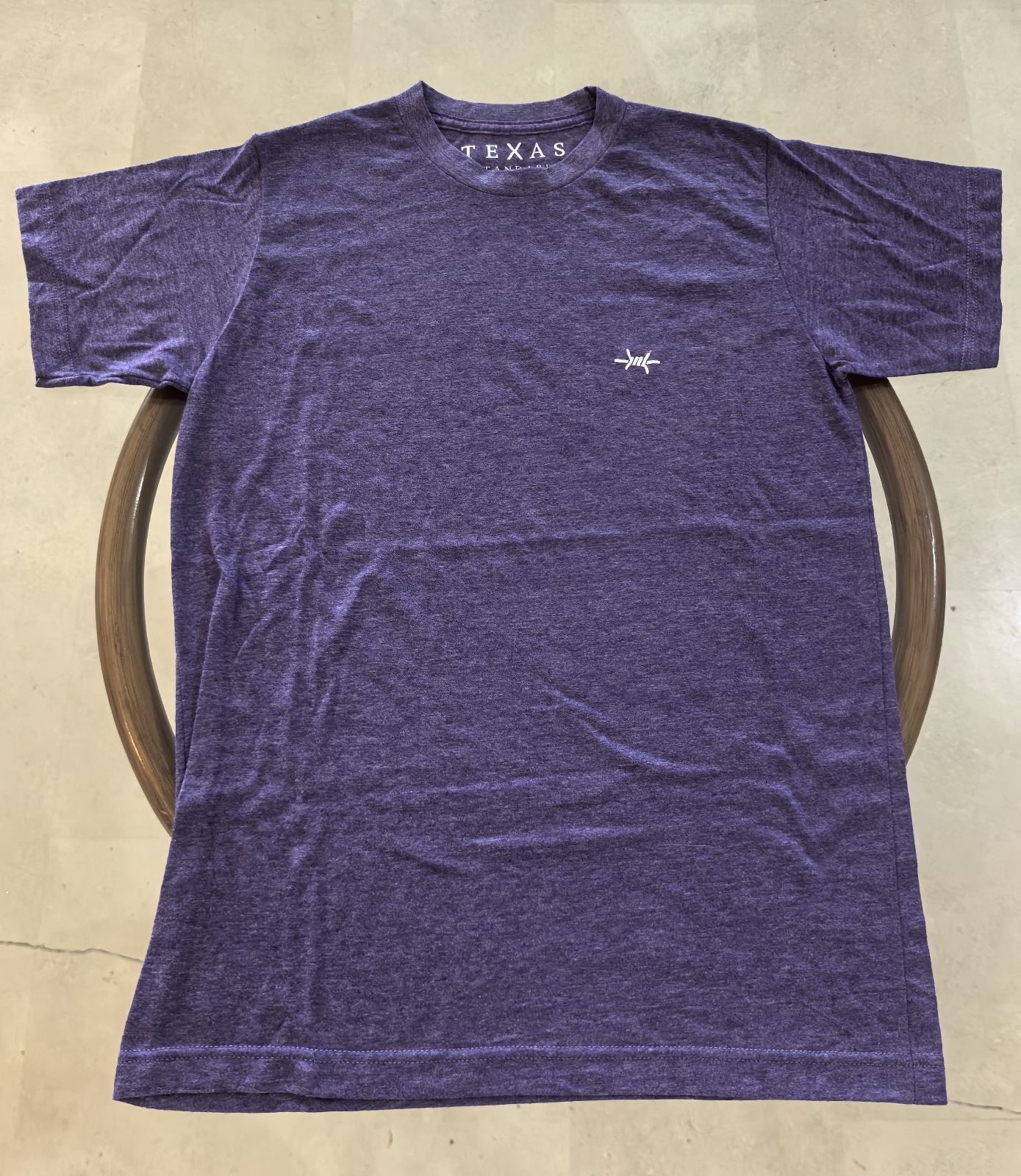 Playera Texas Talla Small Color Púrpura