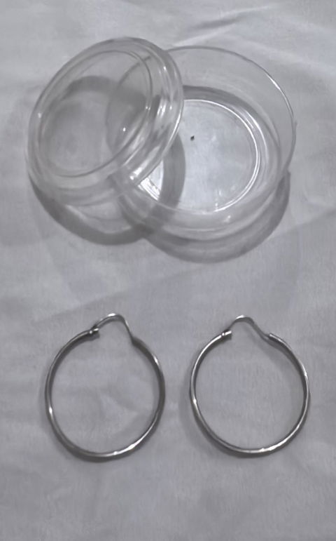 Arracadas de Plata con Caja