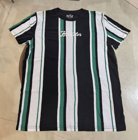 Playera Hollister de Rayas, Talla Medium