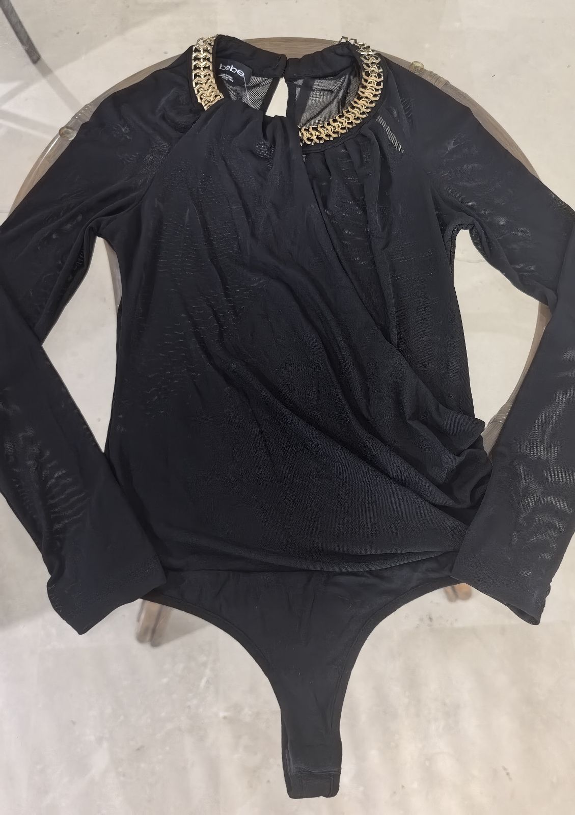 Pantiblusa Bebé XSmall con Detalles Dorados210