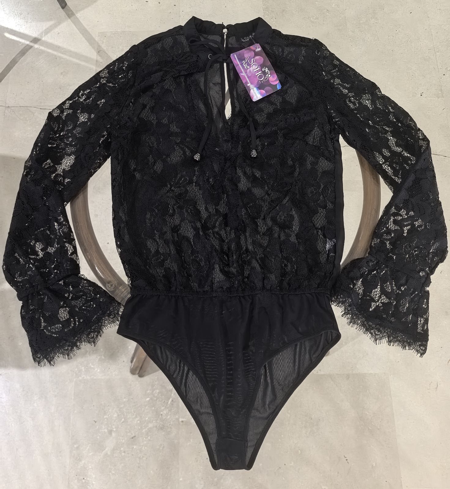 Pantiblusa Soho Cindy en color negro, talla Small
