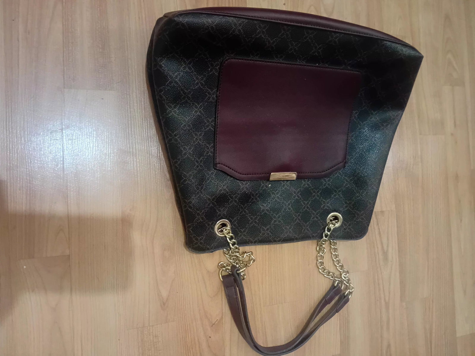 Bolsa Nine West Semi Nueva Color Café