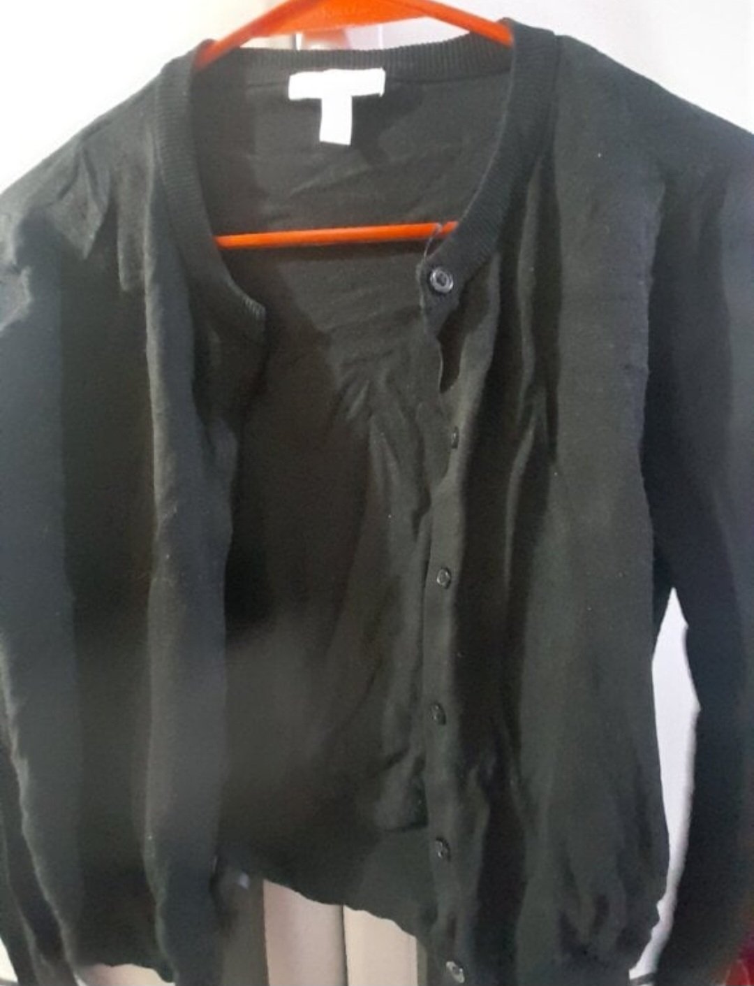 Suéter delgado H&M Básicos - Talla S - Negro