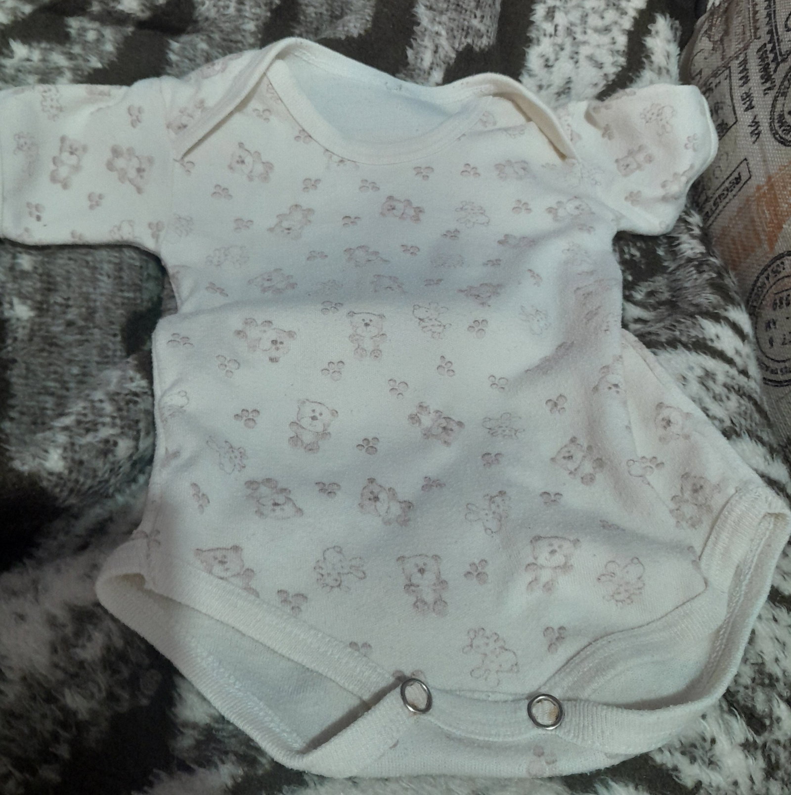Pañalero para Niña o Niño con Estampado de Ositos