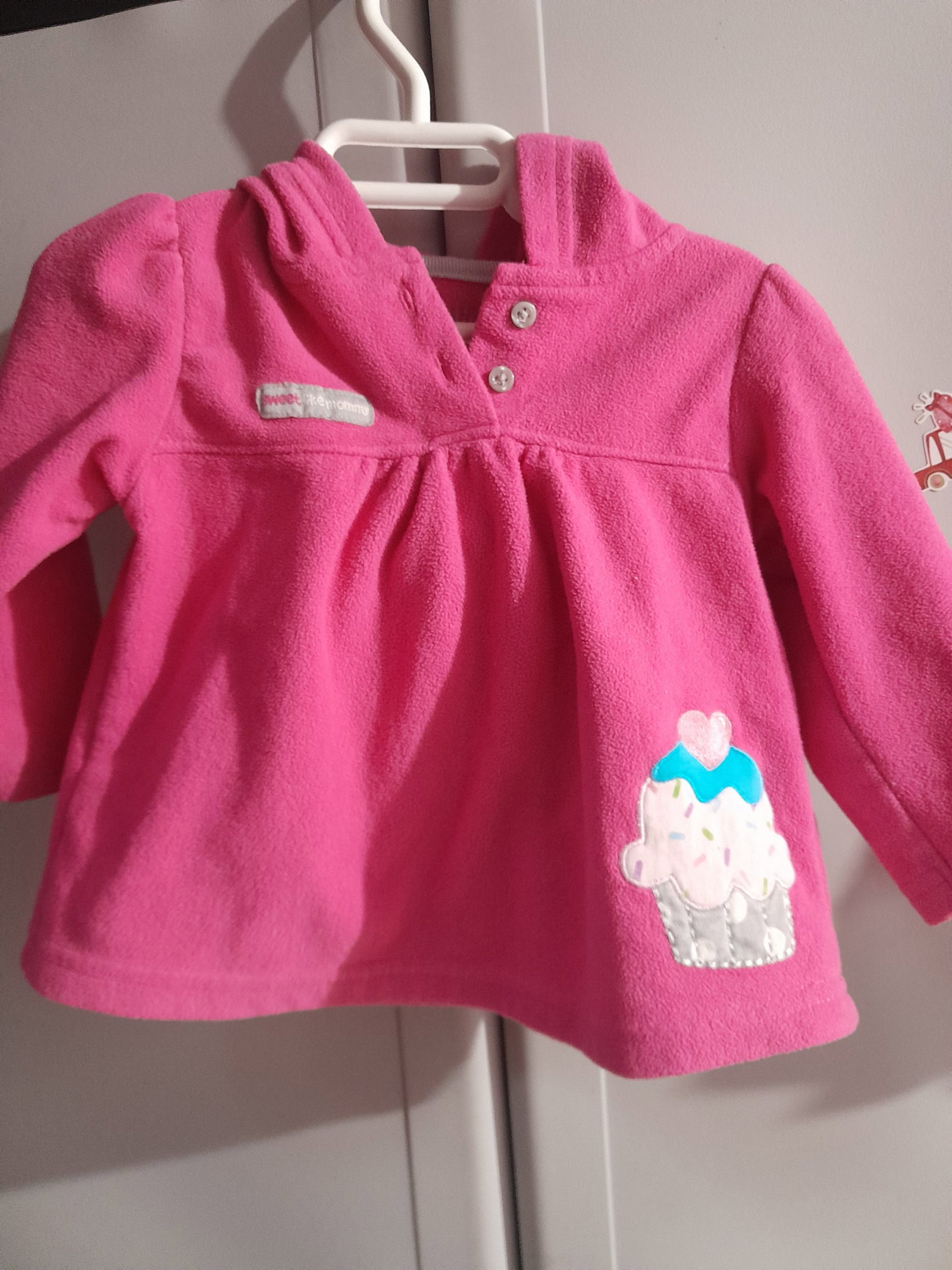 Suéter para bebé rosa de 6-9 meses - Carter's