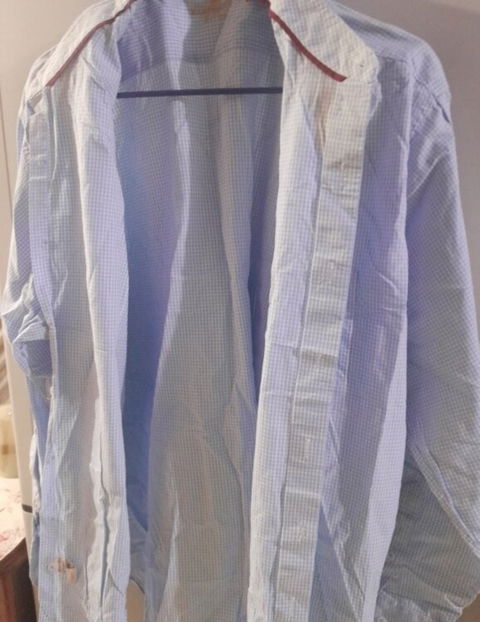 Camisa de Hombre Manchester Elite a Rayas