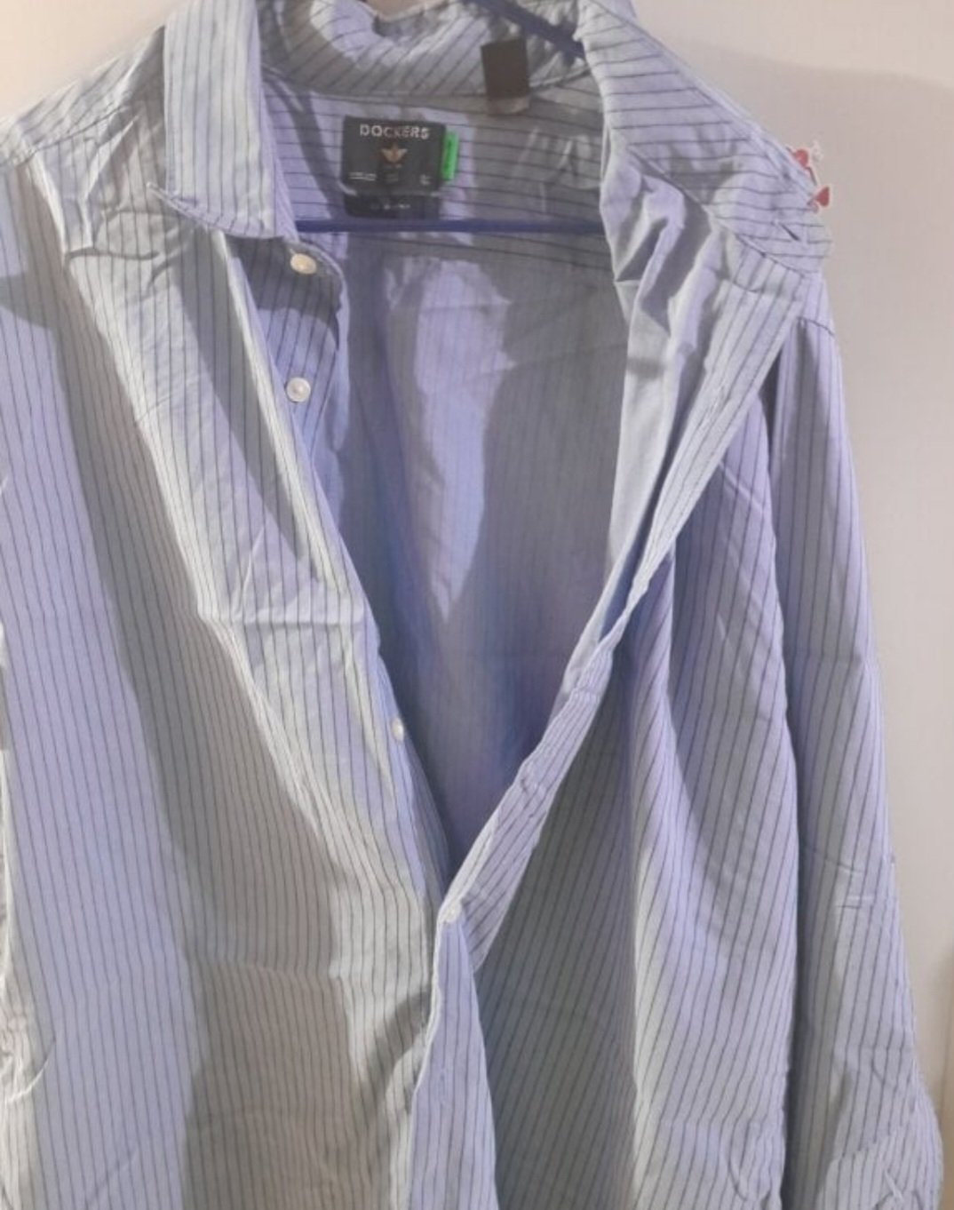 Camisa Dockers para Hombre - Rayas Azul