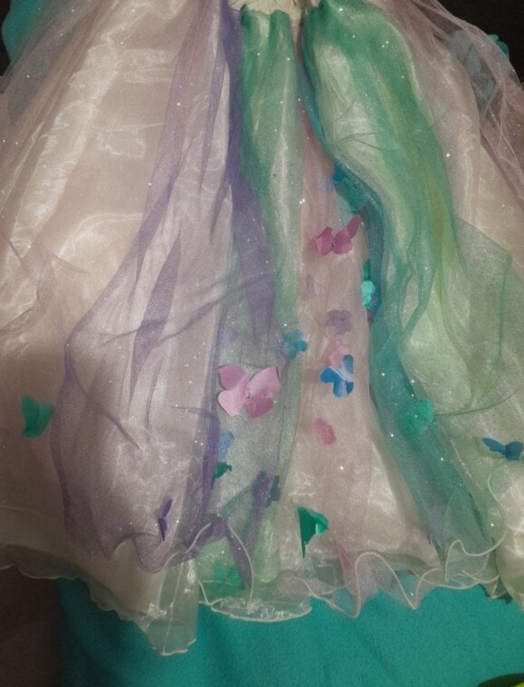 Falda de Disfraz con Detalles de Mariposas - Like New