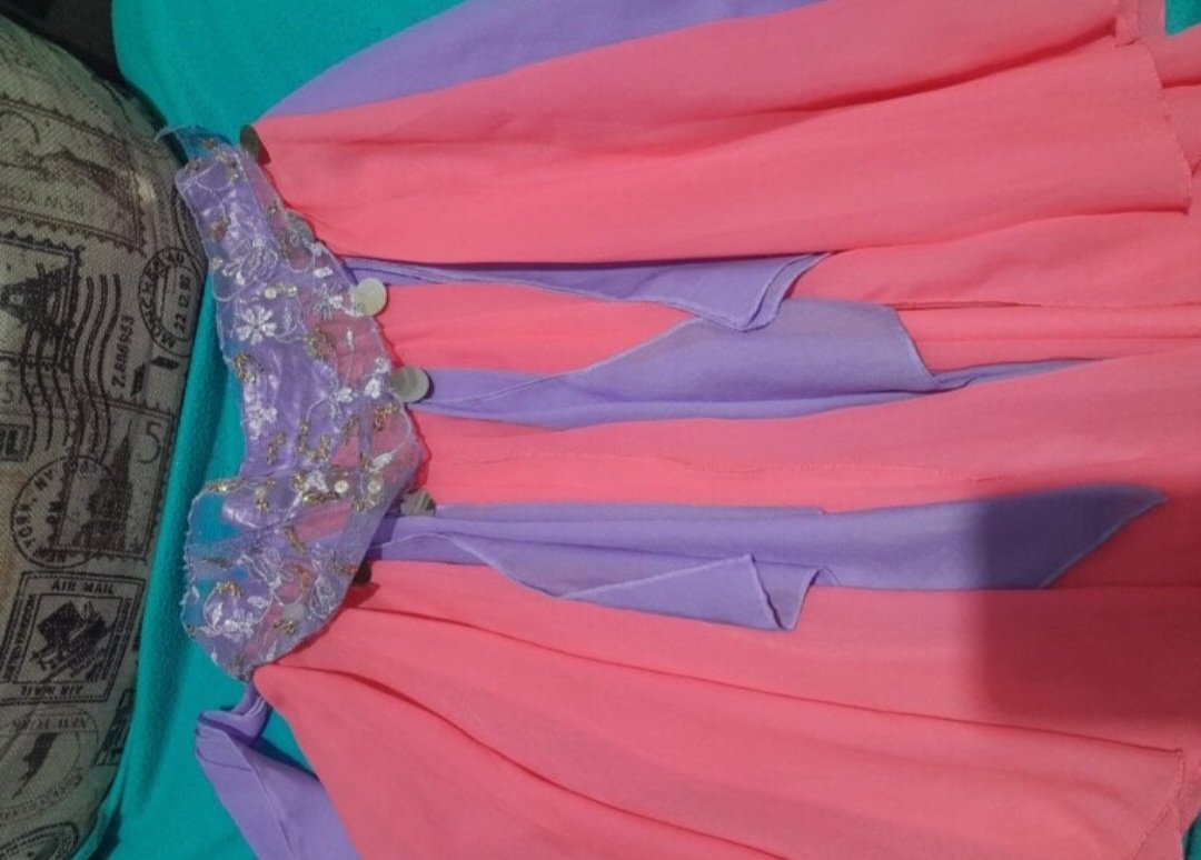 Falda de Disfraz Colorida - Talla 10 - Como Nueva