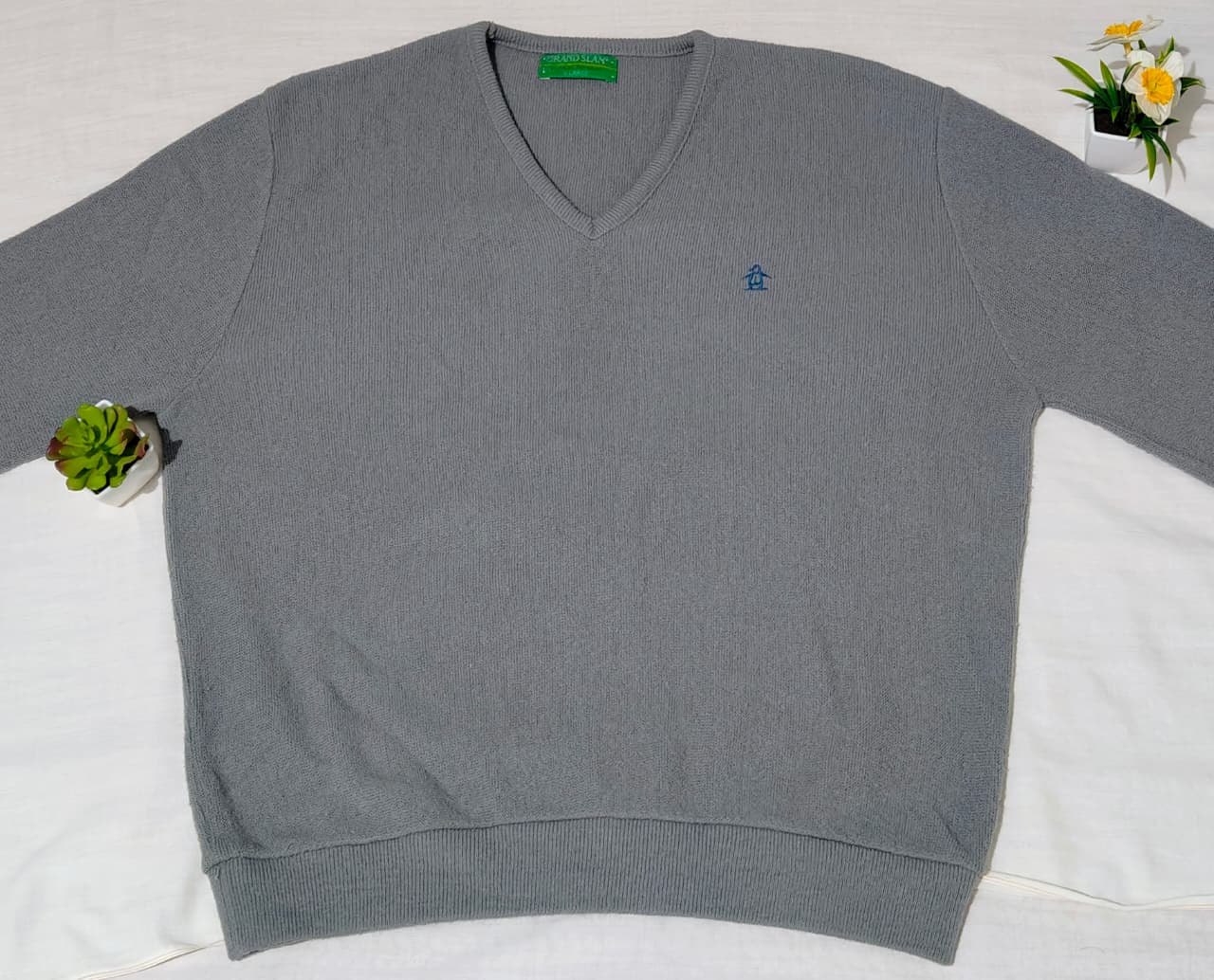 Suéter Vintage Munsingwear Grand Slam Penguin XL