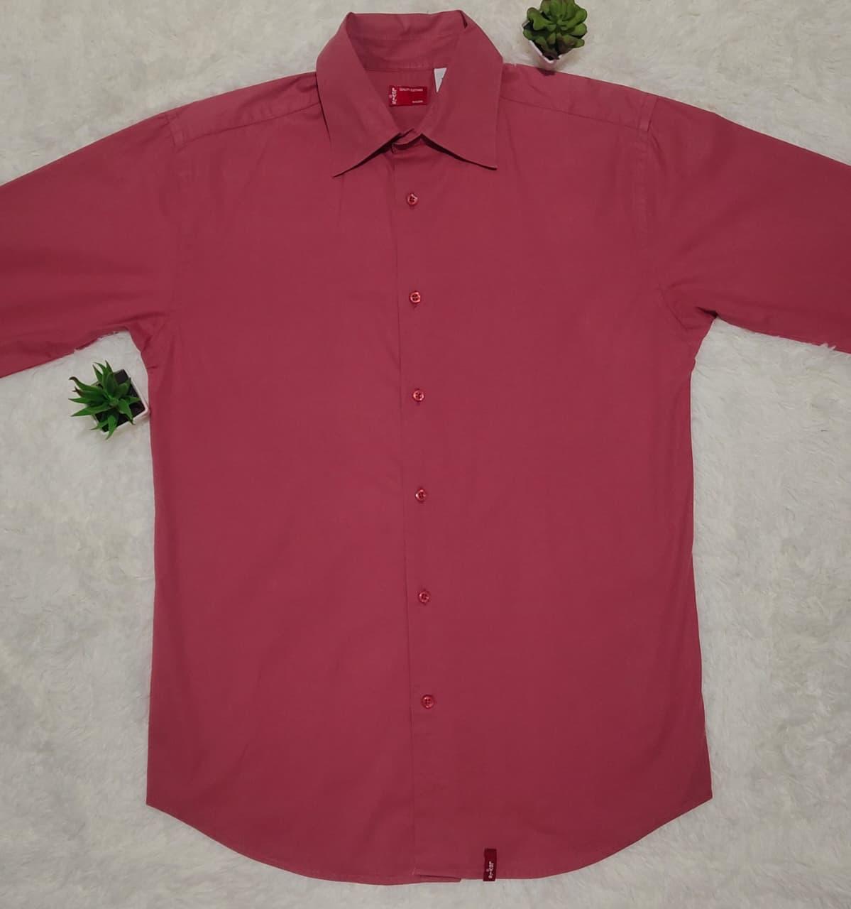 Camisa Levi's de Color Terracota Talla M