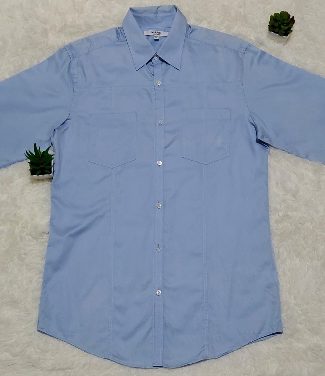 Camisa Casual Murano Talla M Azul