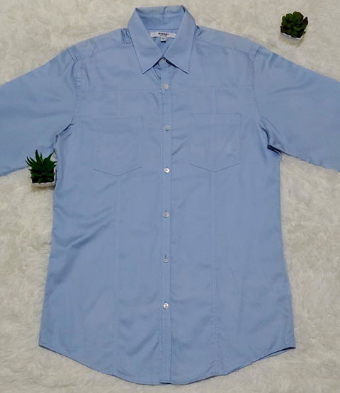 Camisa Casual Murano Talla M Azul